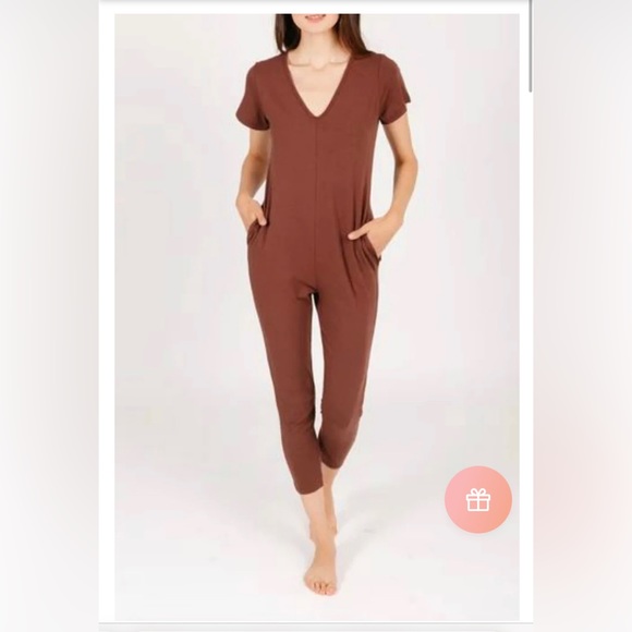 Smash & Tess Sunday Romper Classic Cocoa Sz XXS - Picture 1 of 4